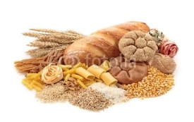 Naklejki Foods high in carbohydrate