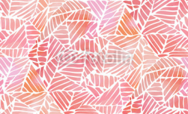 Obrazy i plakaty Watercolor abstract seamless pattern. Vector illustration
