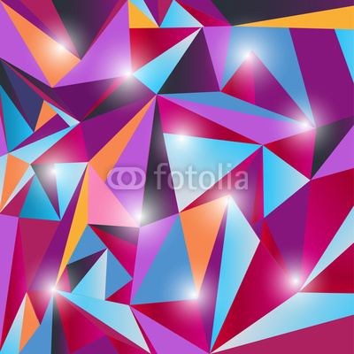 multicolor triangle texture