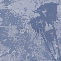 Obrazy i plakaty Grunge vector background with roses