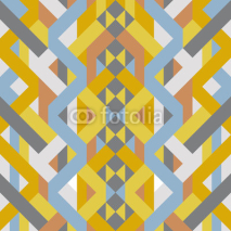 Obrazy i plakaty abstract retro geometric pastel art deco style pattern