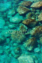 Fototapety Clear sea water