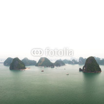 Naklejki Halong bay Vietnam panoramic view