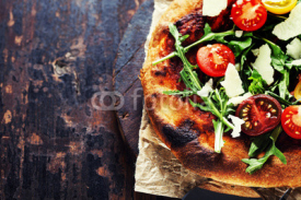 Fototapety pizza vegetarian