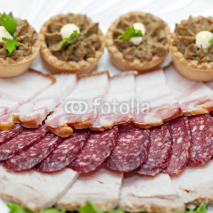 Fototapety Snack from the cut meat