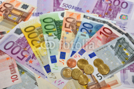 Fototapety Geldscheine Euro