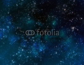 Naklejki deep outer space or starry night sky
