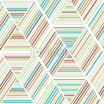 Obrazy i plakaty Seamless abstract geometry background pattern