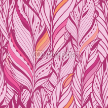 Naklejki Texture with feathers in pink