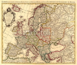 Naklejki old map
