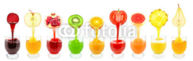 Fototapety fruit juice