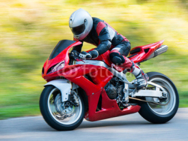 Fototapety Motorbike racing
