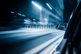 Fototapety speed car