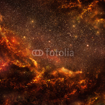 Obrazy i plakaty Gorąca galaktyka widok wewnętrzny