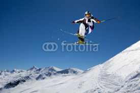 Naklejki jump in the Alps
