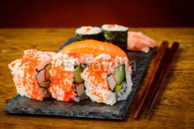 Naklejki Sushi plate