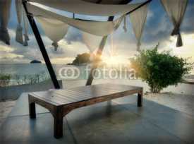 Fototapety Lounge on a beach