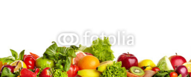 Naklejki Fruit and vegetable borders