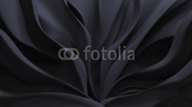 Obrazy i plakaty Black abstract growing tissue