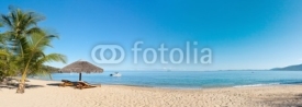 Obrazy i plakaty Tropical beach panorama