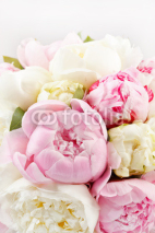 Fototapety Rich bunch of peonies