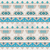 Naklejki Tribal art boho ethnic seamless pattern 
