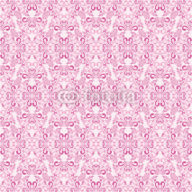 Obrazy i plakaty Seamless gently-pink wallpaper.