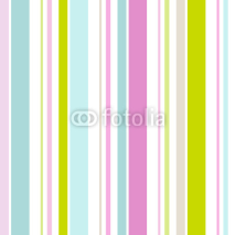 Obrazy i plakaty Seamless Pattern Retro Stripes Pastel
