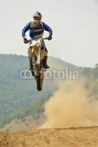 Fototapety motocross bike
