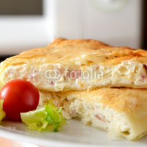 Fototapety puff pastry rustic