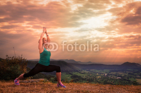 Fototapety Yoga Sonnengruß