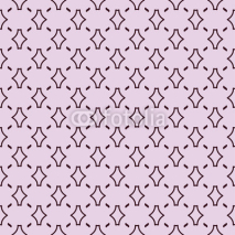Naklejki Cute delicate seamless abstract background pattern with repeating elements on the pink background. Vector illustration eps