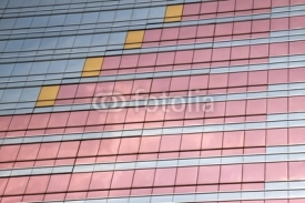 Obrazy i plakaty skyscraper windows background in Hong Kong
