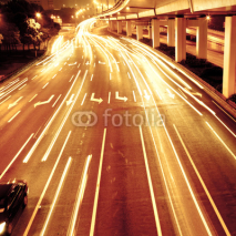 Fototapety traffic in night