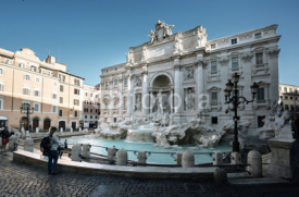 Fototapety Trevi fountain, Rome
