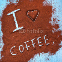 Naklejki aus Liebe zum Kaffee