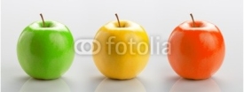 Naklejki Set of three apples