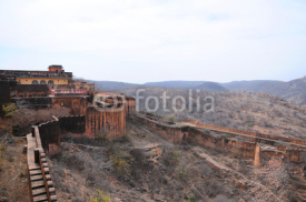 Naklejki Amber Fort in Jaipur, Rajasthan, India