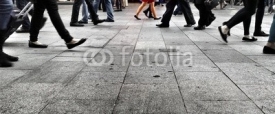Fototapety Walking on the street