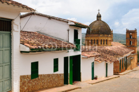 Naklejki Colombia, Colonial village of Barichara