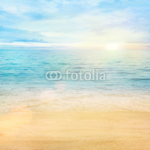 Naklejki Sea and sand background