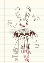 Obrazy i plakaty Cute Princess Bunny