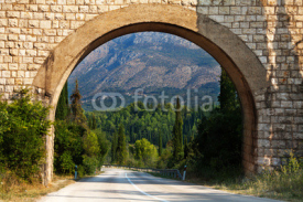 Fototapety scenic arch in Croatia