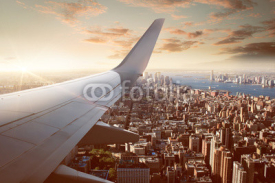 Fototapety Flight over New York City