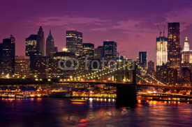 Fototapety New-York pont de Brooklyn