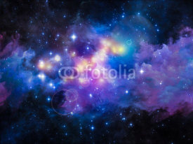 Naklejki Metaphorical Nebula