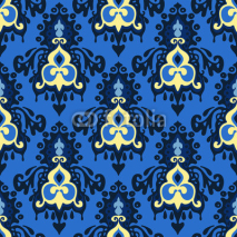Naklejki Seamless vector ornamental pattern venetian