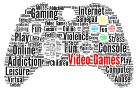 Obrazy i plakaty Video games word cloud