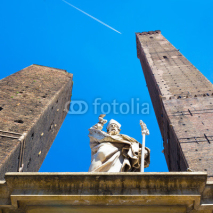 Obrazy i plakaty Asinelli Tower, Bologna, Italy.