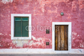 Facade of old colonial building on Island of Mozambique